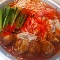 プリプリ牡蠣のキムチ鍋