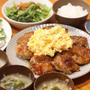 チキン南蛮とおはぎを作ったちょっと不思議な献立の晩ごはん（笑）