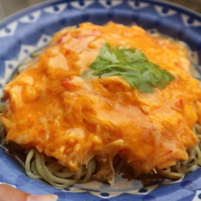 朝から天津麺！