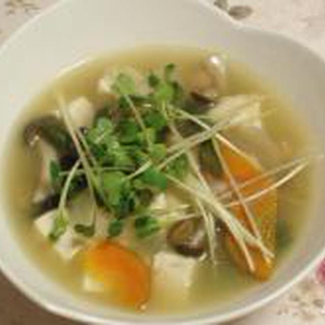 ☆たっぷり野菜＆豆腐スープ☆