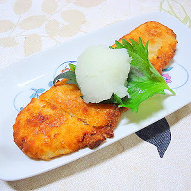 商店街の惣菜店の天ぷらを再現してみた " 白身魚すり身のフライ " 