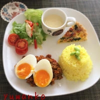 自由度高い？！ドライカレー。