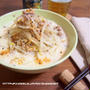 【包丁まな板不要！！！10分で？！挽肉もやしの豆乳うどん♪】