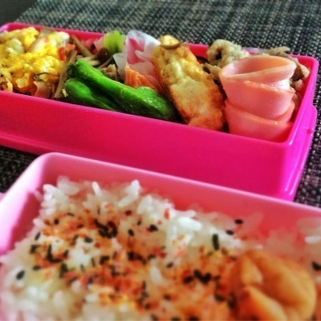 今週のお弁当