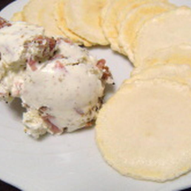 サラミとクリームチーズで簡単おつまみ レシピブログ