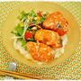 簡単■銀鮭のカリカリから揚げサラダ丼■トークショーレシピ♪