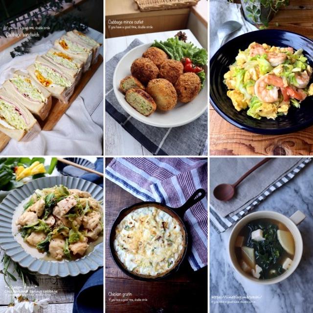 春キャベツレシピ10選♡【#簡単レシピ#春キャベツ】