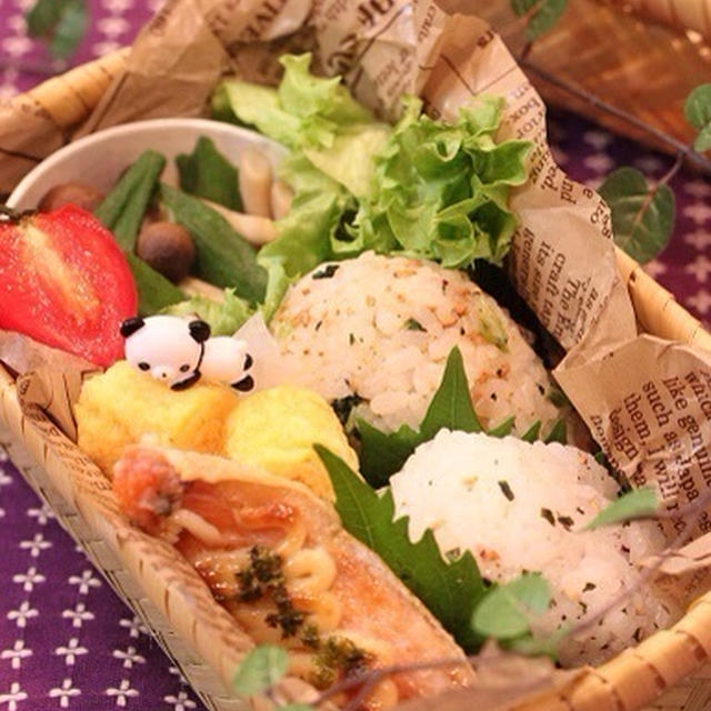 カフェ弁当☆おにぎり弁当