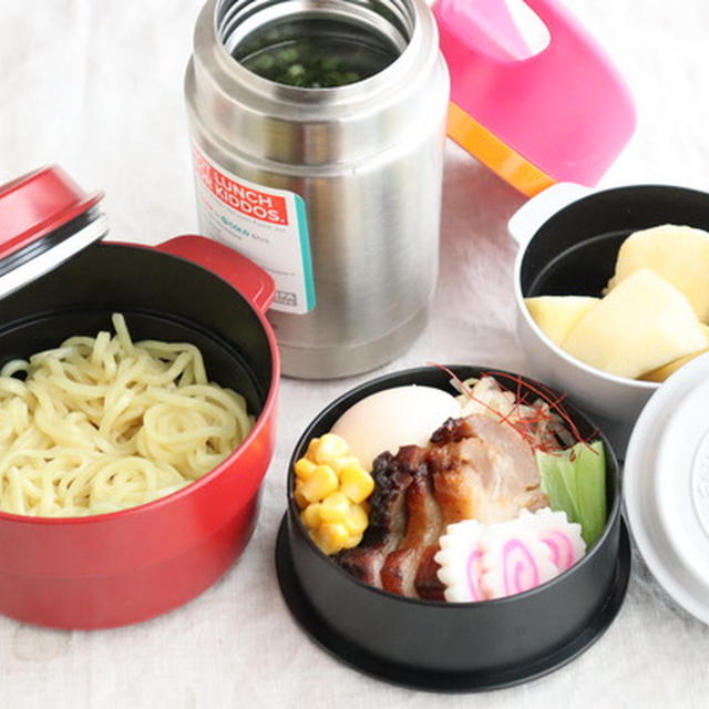 スープジャーで初のラーメン弁当と長女様のご感想