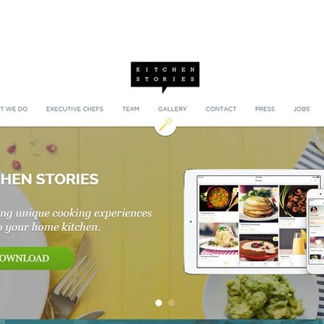 世界のお料理レシピサイト　kitchen stories　