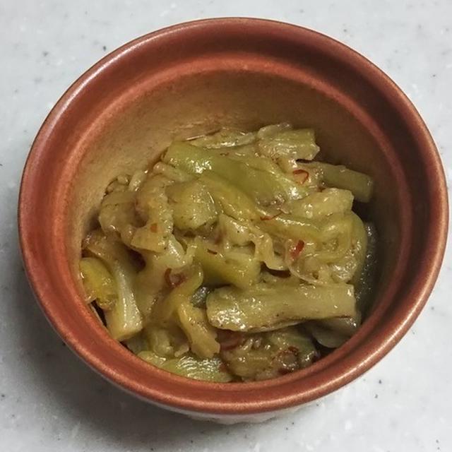 【レンチンで時短、簡単】あまり炒めてないけど、ナスの麻辣炒め、保存もきくので作り置きにもいいですよ。