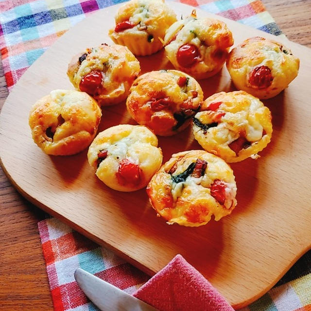 ホットケーキミックスで　　簡単！！ケークサレ