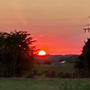 テキサスの夕陽