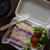 カラフルサンドイッチ弁当～100均紙製ランチボックス
