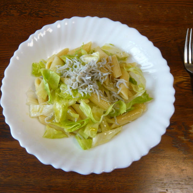 夏におすすめ〜しらすの冷製パスタ②オイルソース