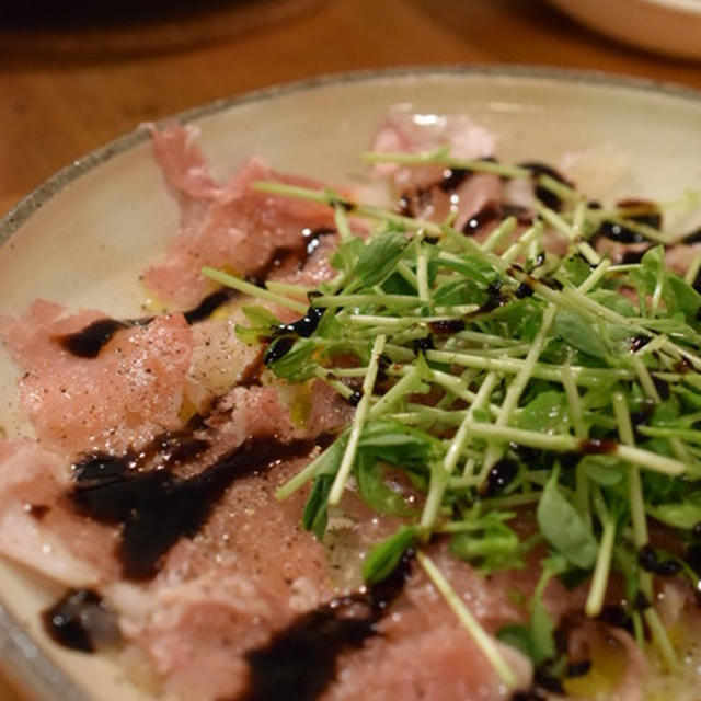 我が家のハレの日料理は、鯛と生ハムのカルパッチョ｜パパの料理塾1期生1月17日（水）スタート満席御礼