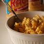 RAGUのパスタソースで、手抜き。