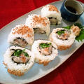 Sushi☆スパイシー シュリンプ ロール ～ タバスコでピリッと辛い逆輸入寿司