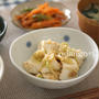 晩ごはん・その２１【コトコト味噌豆腐 の献立】