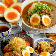 今月はラーメン！煮卵を作って担々麺と冷やしラーメンに！家庭内の食品衛生管理についてもやっていきましょう