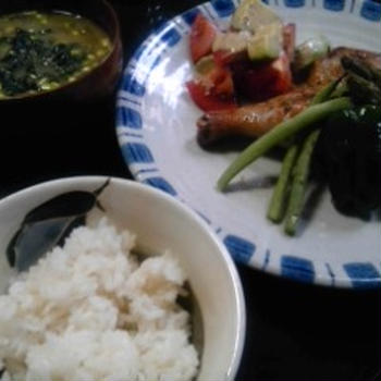 しっとりチキンステーキ！！