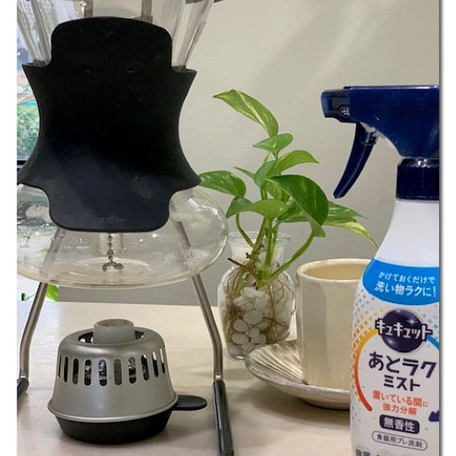 我が家のコーヒー事情・・キュキュットあとらくミストで解消!!パン焼きは昨日も角食、今朝の富士山
