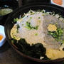 江ノ島で生しらす丼