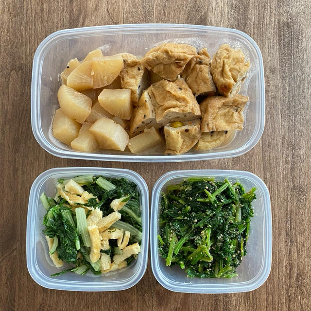 旬の野菜と電子レンジで作る、簡単副菜作り置き【作り置きおかず】