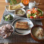 自主練前の朝ごはん。