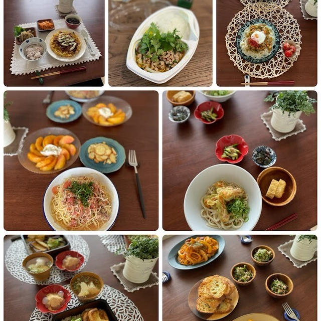 おかんの気まぐれ食堂⑬お昼の日替わりランチ7日分