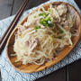 濃厚！中華風もやしらたき焼きそば