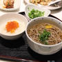 年越し蕎麦とかき揚げ