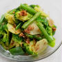 みどり野菜のめんつゆおかか和えのレシピ