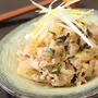 胡麻ドレで簡単！『豚肉と大根の薬味炒め』