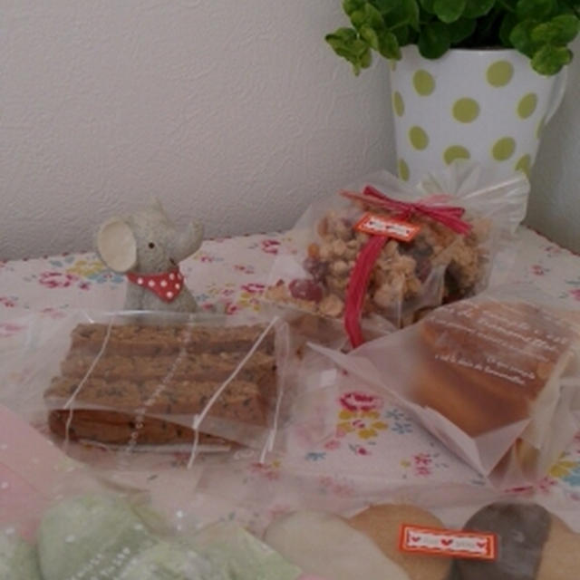 焼き菓子セット、製作中～！