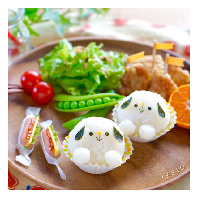 夏休みランチに♪簡単わんプレート