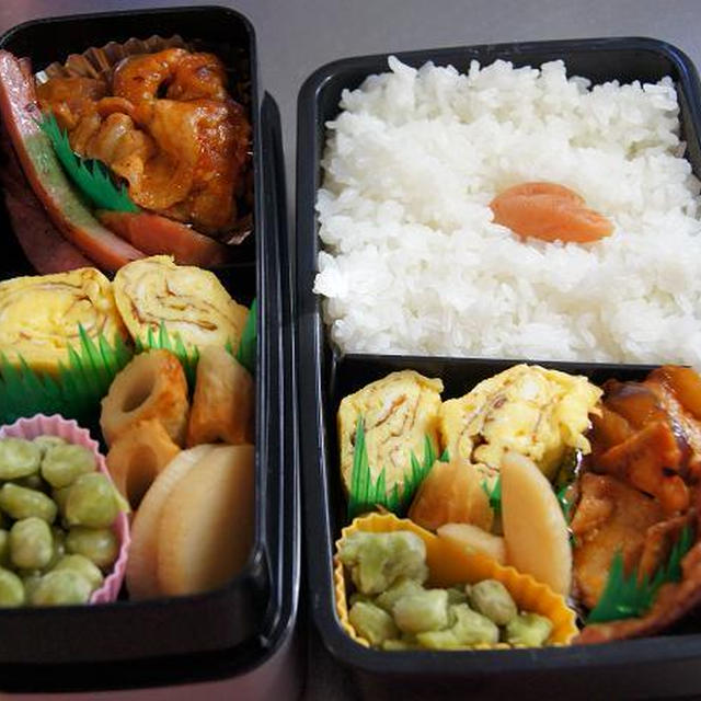 豚ナス炒め弁当