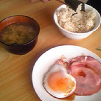 鉄板？＊朝ごはん