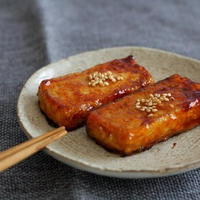 お豆腐のかば焼き