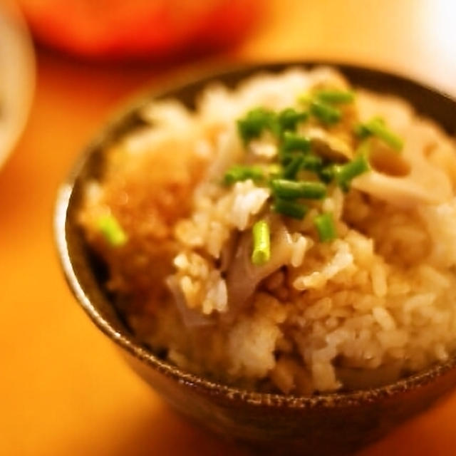 メインは炊き込みごはん★