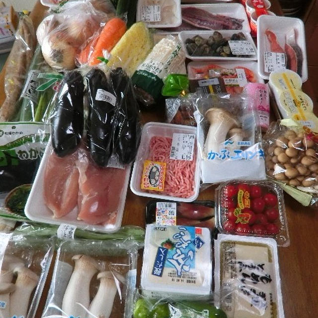 【6/6-6/12】今週の食材と下ごしらえ