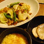 回鍋肉＆トマトと卵のスープ（レシピ）