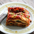 Mushroom Spinach Lasagnaきのことほうれん草のラザニア