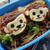 ナポリタンおさるさんハンバーグ弁当（キャラ弁）