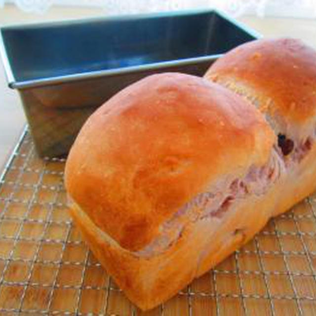赤ﾜｲﾝのぶどうぱん♪赤ﾜｲﾝﾁｮｺｸﾙﾐﾊﾟﾝ♪しっとり革命の鶏ﾊﾑ♪