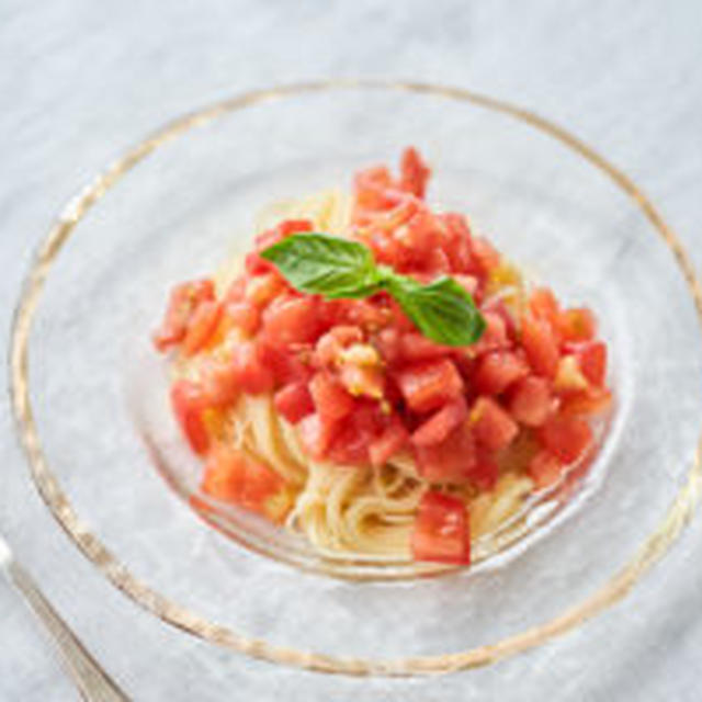 【オンライン太陽のマルシェレシピ】トマトの冷製パスタ