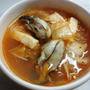 ５５日目：キムチ牡蠣スープ（キムチクルクク）
