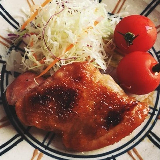 【鶏もも肉】　とっても簡単！照り焼きチキン