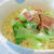 蒸しチンゲン・ベーコンde塩ラーメン