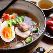 「シラタキ冷麺」